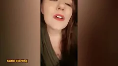 تشغيل كاتي ستارلينج جبهة تحرير مورو الإسلامية وقحة سمراء في الخيال الاستمناء الأمريكي منفردا