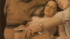 Play Hairy Old GILFs in Retro Threesome