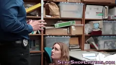 Play Teen Delinquent Caught in Reality: Hardcore Blowjob with Gagging on Cop's Dick