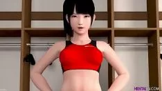 Abspielen Japanische Coturn hart gefickt - 3D-Prozess
